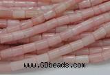 COP58 15.5 inches 4*7mm column natural pink opal gemstone beads