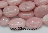 COP65 15.5 inches 14*18mm oval natural pink opal gemstone beads