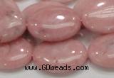 COP66 15.5 inches 18*25mm oval natural pink opal gemstone beads