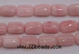 COP81 15.5 inches 8*12mm rectangle natural pink opal gemstone beads