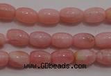 COP85 15.5 inches 4*6mm drum natural pink opal gemstone beads