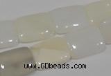 COP914 15.5 inches 13*18mm rectangle natural white opal gemstone beads