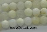 COP921 15.5 inches 6mm round white opal gemstone beads