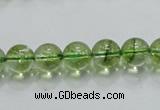 COQ01 16 inches 10mm round dyed olive quartz beads wholesale