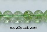 COQ02 16 inches 12mm round dyed olive quartz beads wholesale