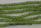 COQ51 15.5 inches 4mm round natural olive quartz beads wholesale