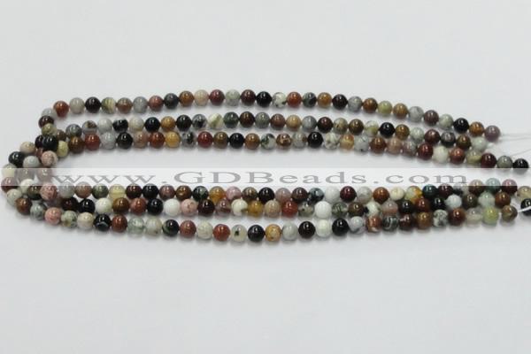 COS38 15.5 inches 6mm round ocean stone beads wholesale