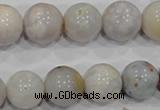 COS60 15.5 inches 13mm round ocean stone beads wholesale