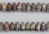 COT07 15.5 inches 5*10mm rondelle osmanthus stone beads