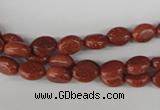 COV03 15.5 inches 6*8mm oval goldstone beads wholesale