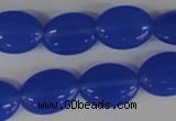 COV122 15.5 inches 13*18mm oval candy jade beads wholesale