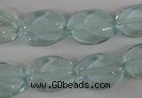 COV146 15.5 inches 13*18mm oval glass beads wholesale