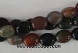 COV25 15.5 inches 8*10mm oval Indian agate beads wholesale