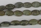 COV51 15.5 inches 8*12mm oval labradorite beads wholesale