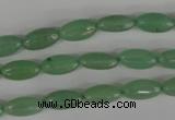 COV59 15.5 inches 6*12mm oval green aventurine beads wholesale