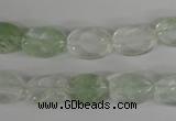 COV92 15.5 inches 10*14mm oval watermelon green beads wholesale