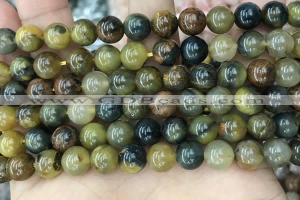 CPB1063 15.5 inches 10mm round natural pietersite beads wholesale