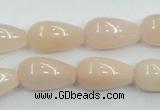 CPI03 15.5 inches 10*20mm teardrop pink aventurine jade beads