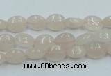 CPI07 15.5 inches 8*10mm oval pink aventurine jade beads wholesale