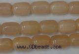 CPI160 15.5 inches 10*14mm drum pink aventurine jade beads