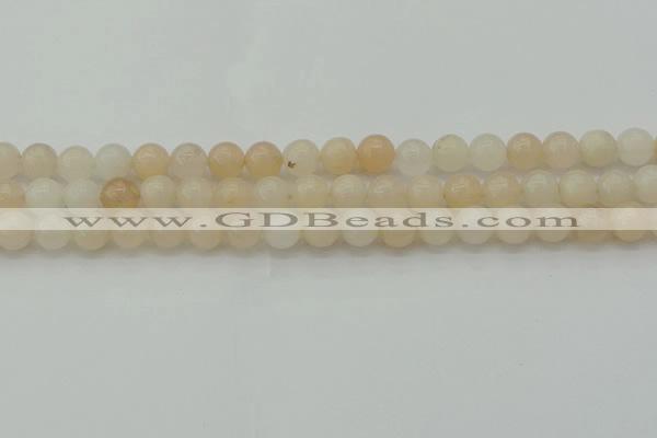 CPI202 15.5 inches 8mm round pink aventurine jade beads