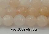 CPI211 15.5 inches 6mm faceted round pink aventurine jade beads