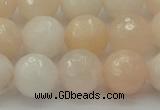 CPI213 15.5 inches 10mm faceted round pink aventurine jade beads