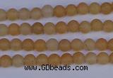 CPI300 15.5 inches 4mm round matte red aventurine beads wholesale