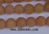 CPI303 15.5 inches 10mm round matte red aventurine beads wholesale