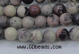 CPJ601 15.5 inches 6mm round purple striped jasper beads wholesale