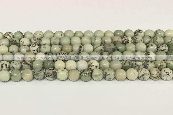 CPJ701 15.5 inches 6mm round greeting pine jasper beads