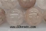 CPQ255 15.5 inches 14mm round natural pink quartz beads wholesale