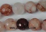 CPQ68 15.5 inches 16mm faceted round natural pink quartz beads