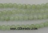 CPR101 15.5 inches 6mm round natural prehnite beads wholesale