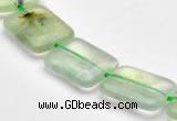 CPR12 A grade 12*16mm rectangle natural prehnite gemstone beads