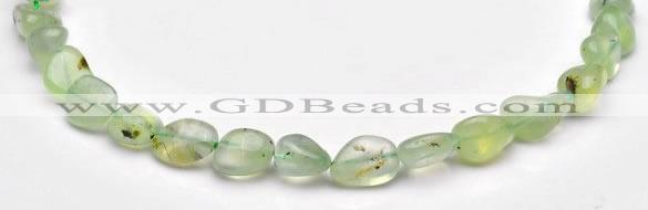 CPR18 A grade 12*14mm freeform natural Prehnite gemstone beads