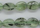 CPR222 15.5 inches 12*16mm oval natural prehnite beads wholesale