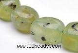 CPR23 A grade 12*18mm pebble shape natural Prehnite stone beads