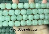 CPR384 15.5 inches 12*13mm tube prehnite gemstone beads