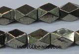 CPY610 15.5 inches 10*15mm nuggets pyrite gemstone beads