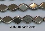 CPY652 15.5 inches 8*10mm pyrite gemstone beads wholesale