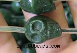 CPY826 15.5 inches 12*14*14mm skull pyrite gemstone beads