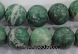 CQJ07 15.5 inches 16mm round Qinghai jade beads wholesale