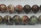 CRA02 15.5 inches 10mm round natural rainforest agate gemstone beads