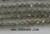 CRB1202 15.5 inches 3*4mm faceted rondelle labradorite beads