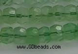 CRB1459 15.5 inches 5*8mm faceted rondelle green fluorite beads