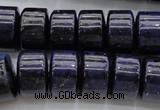 CRB186 15.5 inches 10*16mm rondelle blue dumortierite beads