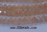 CRB1866 15.5 inches 2*3mm faceted rondelle moonstone beads