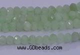 CRB1912 15.5 inches 2*3mm faceted rondelle green opal beads