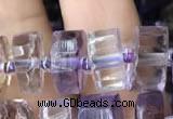 CRB2155 15.5 inches 7mm - 8mm faceted tyre ametrine beads